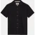 Anerkjendt 901934 akled s/s cot/linen shirt 0000 caviar