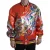 Geprinte Satijnen Baseball Jack Bomber