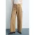 Mango high waist barrel jeans camel