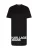 KARL LAGERFELD JEANS Jurk  zwart / wit