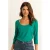 Expresso top van jersey groen