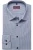 Marvelis Body Fit Overhemd marine, Ruit