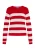 SANIKA Trui  rood / wit