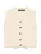 VERO MODA Gebreide bodywarmer ‘VMGold’  natuurwit
