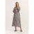 Bugatti Damen Blousejurk Modern Fit met print