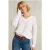 River Woods White Ajour V-neck Sweater White
