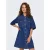 Only Jeans jurk ONLBELLE S/S BUTTON DRESS DNM GUA NOOS