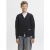 JACK & JONES JUNIOR vest zwart fijn gebreid