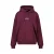 America Today gebloemde hoodie met backprint – donkerrood
