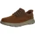 Skechers Slip-Ins Arch Fit Garza Relaxed Leren Sneakers, Bruin