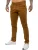 Enzo | Heren Slim Fit Stretch Chino Jeans – Bruin
