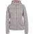 Trespass – Dames Reserve Fleece Vest met Capuchon (Grijs/Roze)