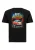 Oldskull Shirt ‘Retro Roadtrip Logo Graphic’  zwart