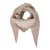 MSCH Copenhagen triangle scarf MSCHLowee beige