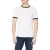 Farah Heren-T-shirt met geborduurde ringer (Wit)
