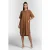 Summum Woman Dress Silky Touch Peanut