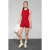 Fietsbroekje met hoge taille en slim fit