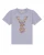 watabout.kids Shirt ‘Floral Deer’  blauw / geel / sering / oranje