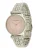 Emporio Armani Analoog horloge  rosé / zilver / transparant