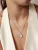 Hey Happiness Ketting ‘Golden Gemini’  zilver