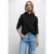 Street One Dames Sweater met capuchon in Zwart