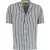 Overhemd Mos Mosh donkerblauw gestreept normale fit zomer