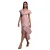 Asymmetrische Portefeuillejurk dames Goddiva Midaxi