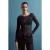 Slim Fit Kant Boot Hals Blouse