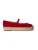 Lauren Ralph Lauren Espadrilles ‘LUIZE’  rood
