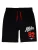 HARVEY MILLER Broek ‘Athletics 82’  rood / zwart / wit