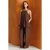 Brede-Pijpen Halter Jumpsuit