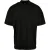 Urban Classics Heren oversized T-shirt met ronde hals (Zwart)