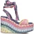 Kurt Geiger Sandalen Chelsea Scarf Wedge Multi