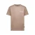 Airforce T-shirt met backprint bruin