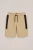 WE Fashion – Jongens regular fit sweatshort – Regular fit – Khaki – Katoen –