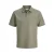 JACK & JONES ESSENTIALS regular polo met textuur olijfgroen