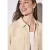 Street One Dames Overhemdblouse met borstzakken in Beige