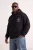 TRENDYOL MAN Heren Zwart Bloemen Lang Oversized Grote maten Sweatshirts