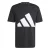 T-shirt van eenvoudige jersey adidas Essentials Big Logo