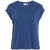Vila vitevira v-neck ss top/vol 14114734 medium blue denim