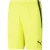 Puma TeamLIGA-voetbalshort voor heren met zijstrepen (Fluorescerend Geel/Zwart)