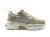 DWRS® Dames Sneakers – Beige – 80% Leer –