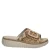 Rieker raffia slippers beige