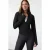 TRENDYOLMİLLA Dames Zwart Effen Getailleerd Sport Blazers