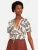 love & roses Blouse  nude / ivoor / zwart