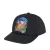 Casablanca Patch Cap L'arche Du Desert Nuit Zwarte Hoed