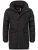 Alessandro Salvarini heren winterjas AS285 met teddyvoering en afneembare capuchon