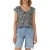T-shirt met brede hals, uitsnijding en knoop voor dames s.Oliver