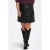 ONLY CARMAKOMA mini spijkerrok Plus Size – zwart