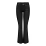 Vrouwelijke mid-flare jeans Only Blush REA2343